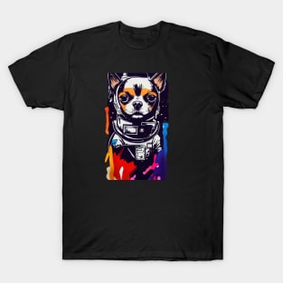 Astronaut chihuahua profile T-Shirt